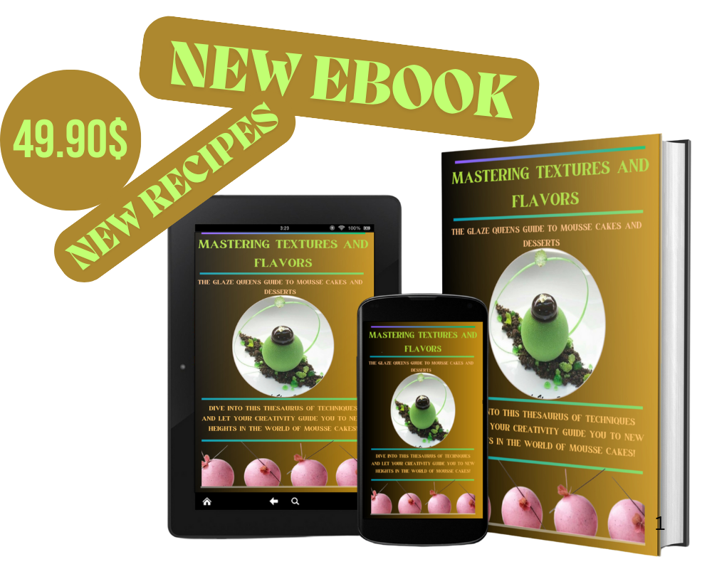 White Border Chef's Gourmet Donuts Cookbook Ebook Cover (15)