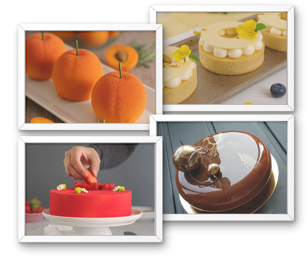 Dessert gallery collage